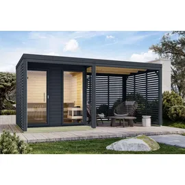 Karibu Angelus inkl. 9 kW Ofen + int. Steuerung