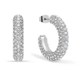 BERING Kreolen aus Edelstahl mit Steinchen - Bering Jewelry Modell: 739-17-05