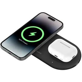 Belkin BoostCharge Pro 2in1 Qi2 (15W) schwarz