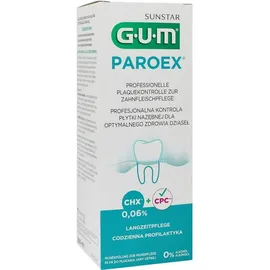 sunstar GUM Paroex Mundspülung 0,06% CHX Minze 500 ml