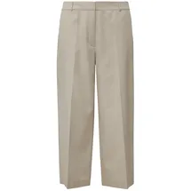 s.Oliver Culotte mit Wide Leg Hosen Beige 36