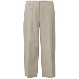 s.Oliver Culotte mit Wide Leg Hosen Beige 36
