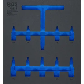 BGS Werkstattwageneinlage 2/3, leer, für Art. 70216