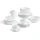 Maxwell & Williams Diamonds Espressotasse mit Untertasse Set, 2-tlg. (DV0029)