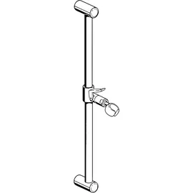 Hansa Brausestange Hansajet 940mm, d 18mm, Ganzmetall, kürzb., chrom