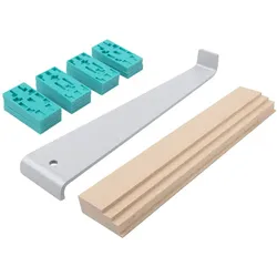Wolfcraft GmbH 6931000, Flooring tool set, Laminatboden, Parkett, Metall, Europa
