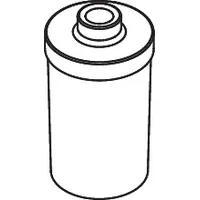 Hewi System 815 Glasflakon 815.06.E01 für Seifenspender