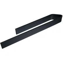 Designfabrik Hamburg Handtuchhalter ohne Bohren Schwarz 40 cm