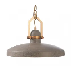 Deko-Light Pendelleuchte Cygni E27 Beton dunkelgrau 342102