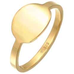 Elli Siegelring Basic Trend Geo 925 Silber Ringe   Damen 