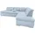 DOMO collection Moric Luxus incl. Zierkissen B/T/H: 273/216/80 cm«, rechts