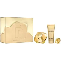 Paco Rabanne Lady Million Eau de Parfum 80 ml + Body Lotion 100 ml + Eau de Parfum 5 ml Geschenkset