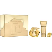 Paco Rabanne Lady Million Eau de Parfum 80 ml + Body Lotion 100 ml + Eau de Parfum 5 ml Geschenkset