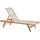 Beliani Gartenliege 190 x 64 x 35 cm Beige