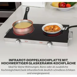 Proficook PC-DKP 1211 Doppelkochplatte