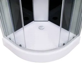Aloni Komplette Duschkabine Komplettdusche Duschtempel Komplettkabine Eckdusche 80x80cm