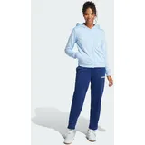 Adidas Essentials Linear Trainingsanzug Glow Blue S