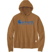 CARHARTT Fiber-Serie Hoodie Braun/Blau XL