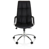HJH Office Home Office Chefsessel SARANTO PRO Chefsessel Home Office mit Armlehnen Leder