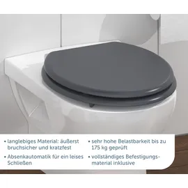 Schütte WC-Sitz Spirit Anthrazit