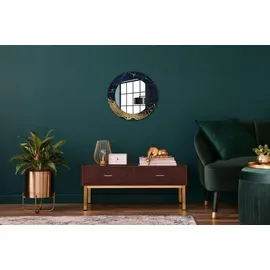 Tulup Spiegel 50 x 50 cm Blau-Gold