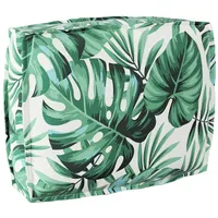 VidaXL Paletten-Rückenkissen Blattmuster 50x40x12 cm Oxford-Gewebe