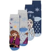 UNITED LABELS Disney Frozen (2er Pack) Die Eiskönigin ABS Socken für Mädchen | Gr.: 31-34