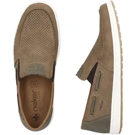 Rieker Sportliche Slipper Herren Braun 40