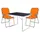Mojawo Camping Set 3-tlg Orange