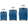 GABOL Balance XP Koffer-Set 3-tlg. blau/türkis