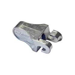 5x Gripple T-Clip, Anfangs- & Endpfahlbefestigung, Zaunspanner, Verbinder für Weidezaundraht