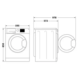 Bauknecht WM BK 7A2JGS Waschmaschine (7 kg, 1400 U/min)