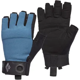 Black Diamond Crag Half-Finger Gloves Kletter-Handschuhe, Klettersteig, Astral Blue, L