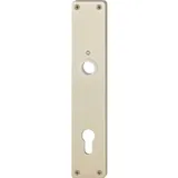 HOPPE Langschildpaar 202H F2/neusilberfarbig PZ 92mm