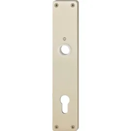 HOPPE Langschildpaar 202H F2/neusilberfarbig PZ 92mm