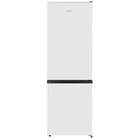 Hisense RB372N4AWE - Kombi-Kühlschrank, Effiziente Klasse E, Fassungsvermögen 292 l mit 180 cm Höhe, Gemüseschrank, 4 Sterne Gefrierschrank, wendbare Tür, leise, 39 dB, Weiß