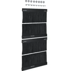 Hager FZ875XE Bodenblech mit Bürste 1350x600mm (BxT).Bodenblech zum Einlegen der Kabel in den Anreihstandschrank.