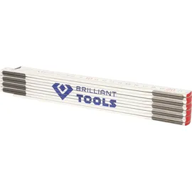 BRILLIANT TOOLS Gliedermaßstab BT110900 2 m
