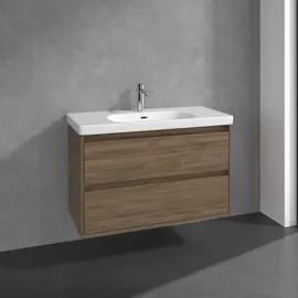 Villeroy & Boch Waschtischunterschrank 2 Auszüge 97,2 x 59,6 x 43,9 cm Arizona Oak