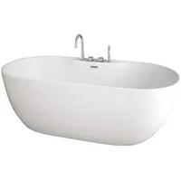Home Deluxe LENI freistehende Badewanne 170 x 80 x 58 cm (235 Liter)