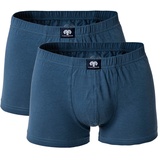 Ceceba Herren Shorts, Vorteilspack - Short Pants, Basic, Baumwolle Stretch, M-8XL, einfarbig Blau 5XL Pack