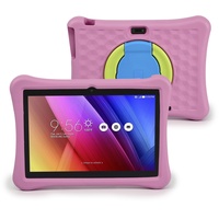 DAM Tablet für Kinder, WiFi, Betriebssystem Android 12 mit IWAWA, Display 10 Zoll, 1280 x 800 Pixel, Allwinner A133, Arm CortexTM-A53 Quad-Core, 1,7 GHz, 4 GB RAM + 64 GB, Dual-Kamera, Silikongehäuse,