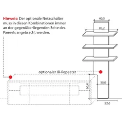 Wöstmann Solento Einschubpaneel 8843 8844