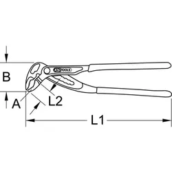 Wasserpumpenzange, 51mm