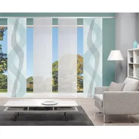 VISION S Schiebegardine 4er-Set Schiebegardinen VALESI, 100% Polyester