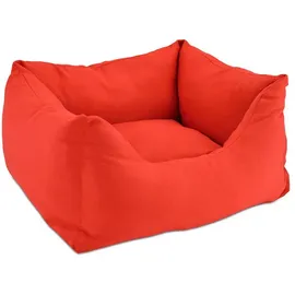 Nayeco Quadratisches Bett One Size Rot