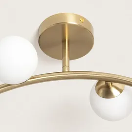 LEDKIA LIGHTING Moonlight Brass Ovo 4 Strahler rund gold