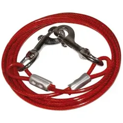 Gloria Trainingsgurt Rot 3m