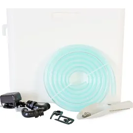 Wiltec SOFT-HT1B Wasserenthärtungsanlage für weiches Wasser, Entkalkungsanlage mit Ionentauscher, Wasserenthärter mit 16 l Harztank