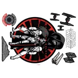 KOMAR Deko-Sticker Star Wars First Order 50 cm x 70 cm